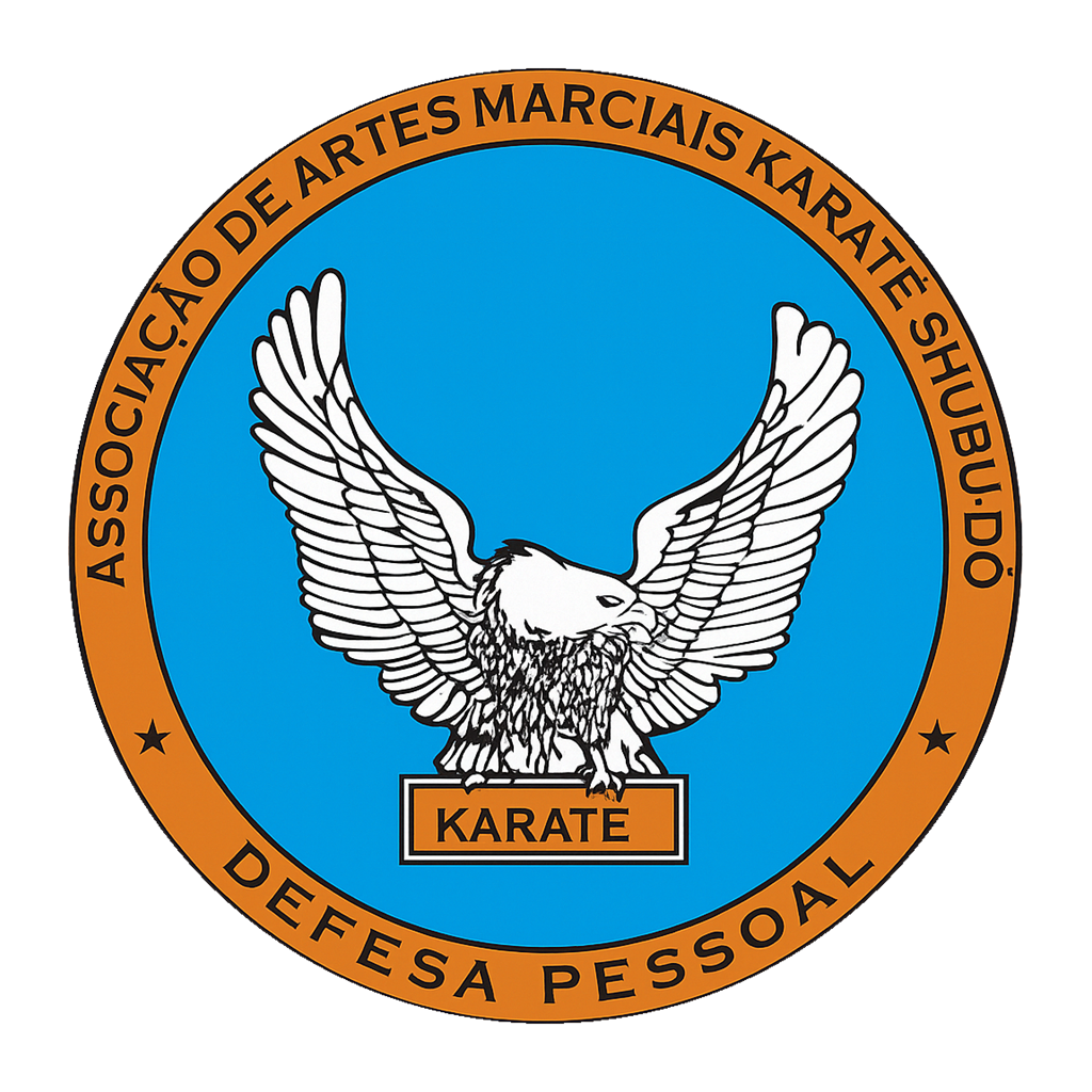 Logo oficial da Associação de Artes Marciais Karatê Shubu-dô